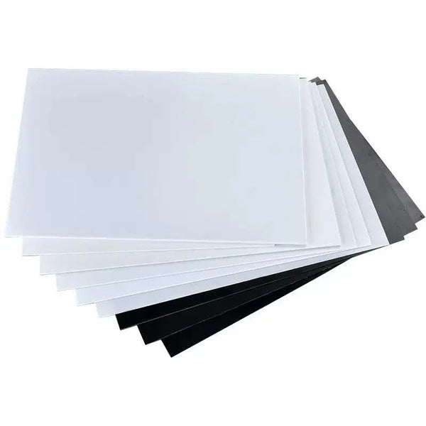 Glossy and textured dual surface ABS plastic sheet – impact-resistant and easy to machine
