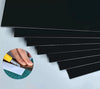 ABS sheets available in black and white colors – durable thermoplastic materials