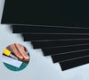 ABS sheets available in black and white colors – durable thermoplastic materials