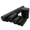 Black ABS Rod - 500mm Machinable Plastic Bar