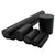 Black ABS Rod - 500mm Machinable Plastic Bar