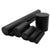 Black ABS Rod - 500mm Machinable Plastic Bar