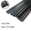 20mm black nylon rod made of PA6, engineering round plastic bar