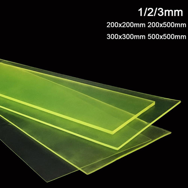 Shock absorbing polyurethane rubber sheet for industrial machines