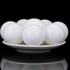 Assorted solid POM plastic balls from 2mm to 50.8mm in black, white, and clear