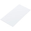 UHMW polyethylene plastic sheet 4x8x0.12 inch white front view for industrial and food use