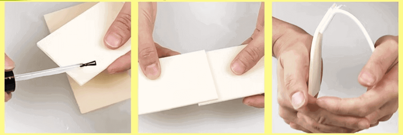 ABS glue bonding
