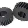 Black POM gears
