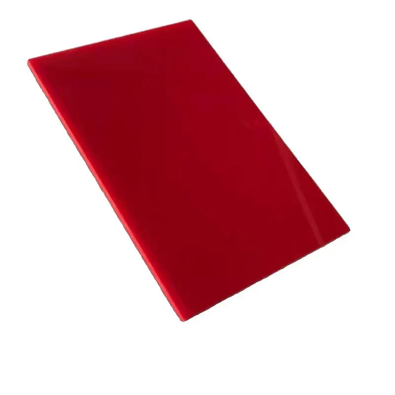 red acrylic