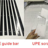 HDPE guide bar and UPE scaper