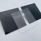 2mm Square Translucent Black Acrylic Discs for DIY Crafts and Advertising