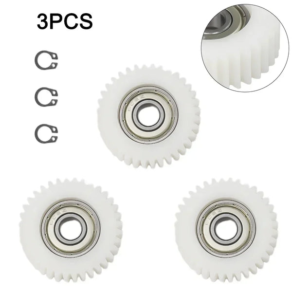 Technical dimensions of 36T nylon planetary gear 38x38x12mm with measurements