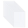 5x7 inch clear acrylic sheets for photo frame glass replacement