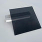 Black translucent acrylic sheet