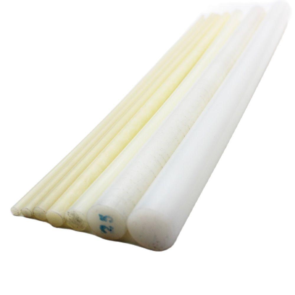 4mm diameter white nylon rods