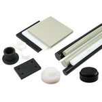 PP polypropylene custom machining for chemical-resistant tanks containers and laboratory equipment