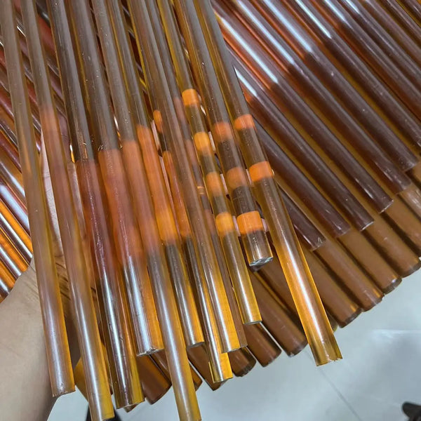 Amber PEI polyetherimide rod - view 14