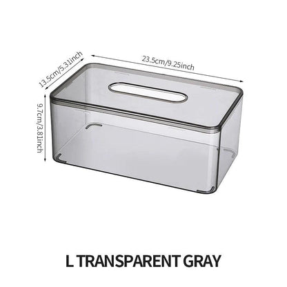 Designer tissue box size
