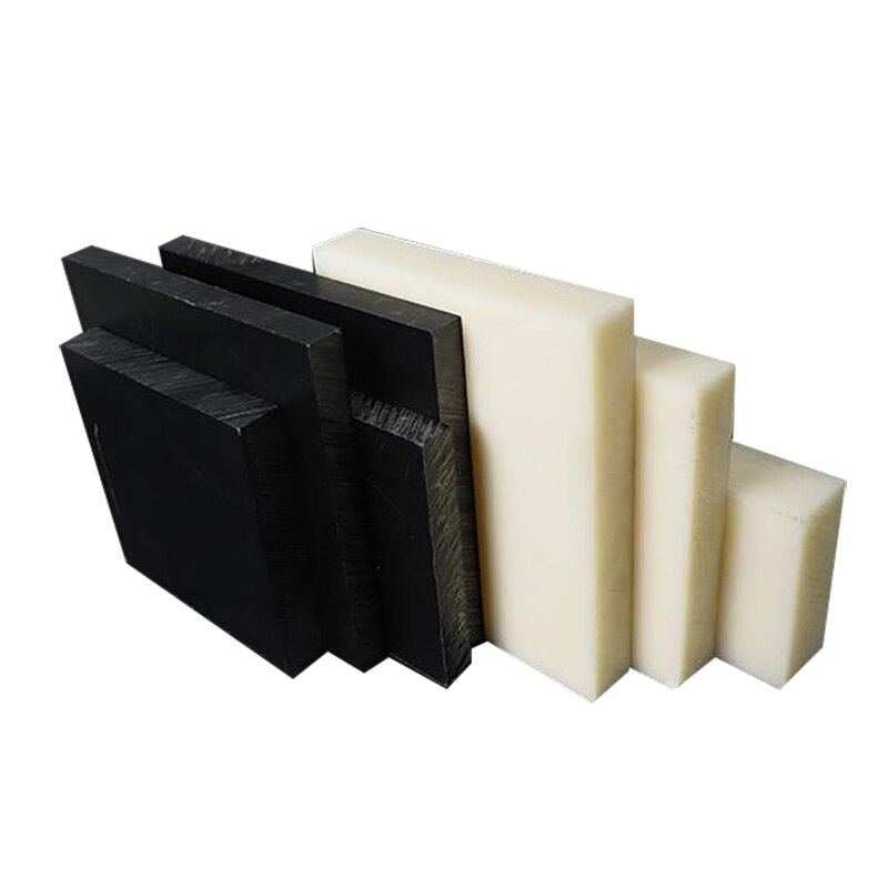 Black and Off-White ABS Plastic Sheets in Various Thicknesses (2