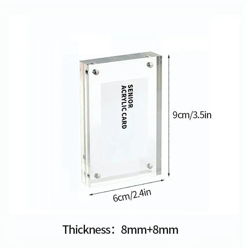 A photo of a happy customer using the photo frame