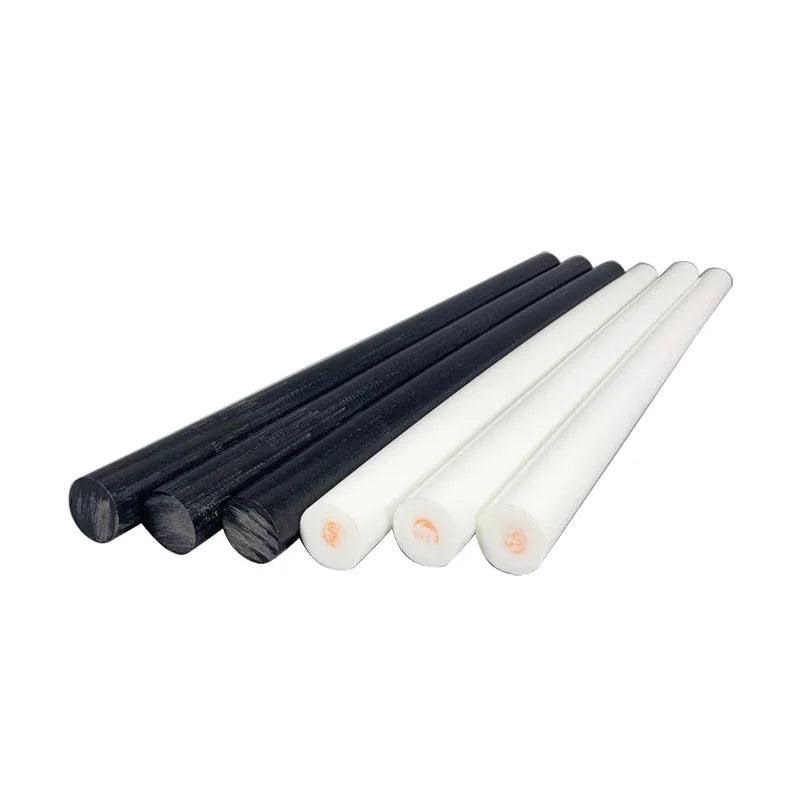 Black acetal rod, used in a mechanical part, engineering plastic