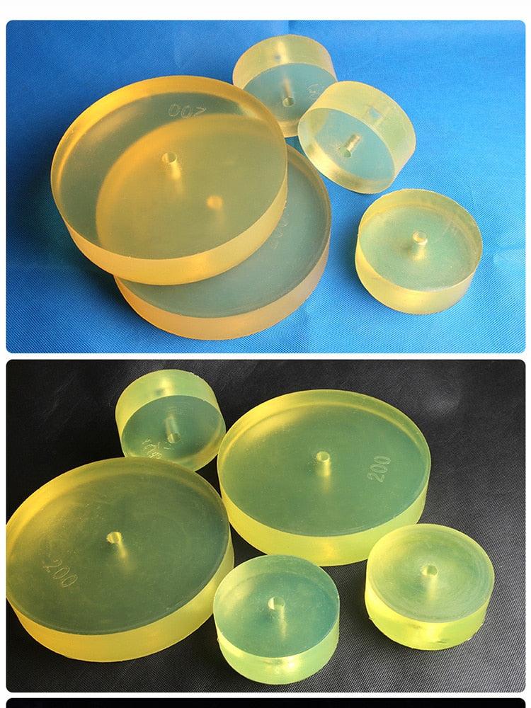 pu round plate rubber spring sheet