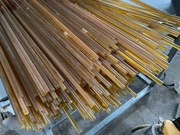 Amber PEI polyetherimide rod - view 16