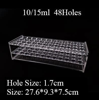 Clear 24-hole storage plate for organizing beads