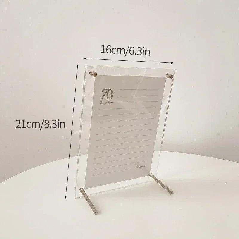 A photo of the photo frame with the brand logo