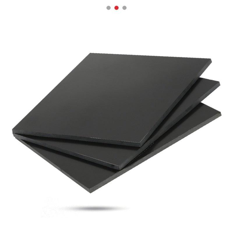 8mm black phenolic insulation sheet being used in a building