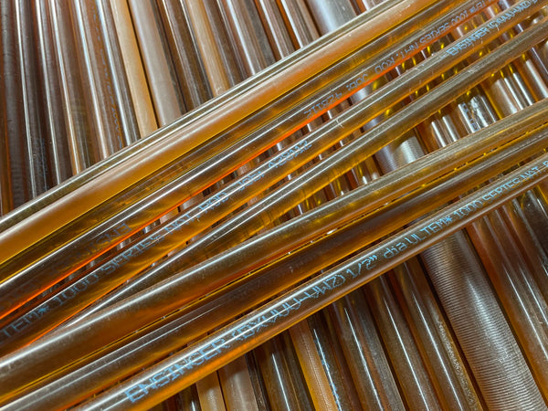 Amber PEI polyetherimide rod - view 8