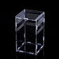 Close-up view of the magnetic lid on the acrylic tarantula enclosure