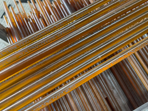 Amber PEI polyetherimide rod - view 7