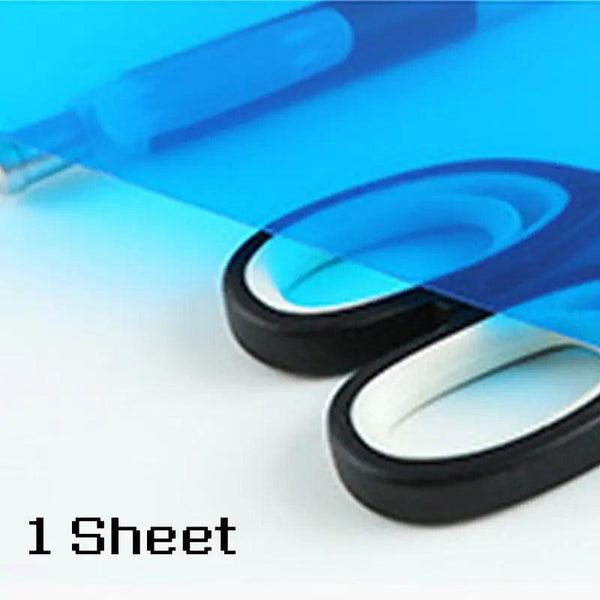 A4 PVC sheet compared to regular paper size