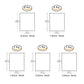 1 mm ABS plastic sheet 200x250 mm for DIY prototyping