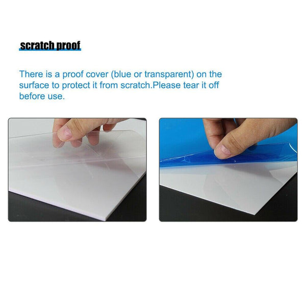 ABS sheets 200x250 mm used in architectural model building