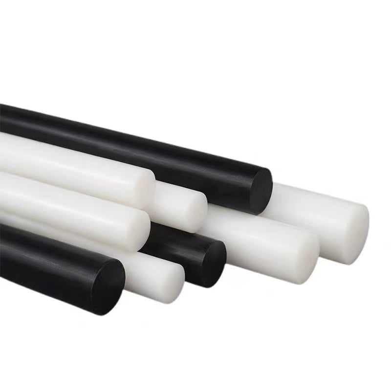 Buy Machinable Acetal POM Rods | Black & White | Ø8–100mm – Beeplastic
