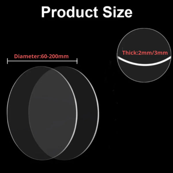 Acrylic cake topper blank decorated with vinyl for wedding and birthday cakes