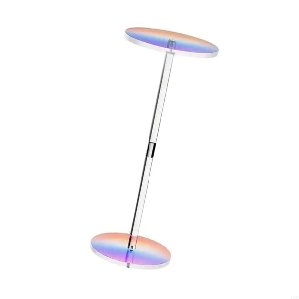 Size guide showing acrylic coffee table dimensions with measurement references