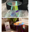 Professional acrylic edge polishing and finishing service for tables
