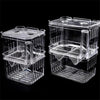 Packaged acrylic aquarium breeder box for safe delivery