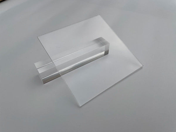Acrylic sheets for signage, advertising displays, and craft applications