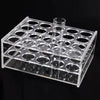 Multi-hole acrylic lab storage plate for centrifuge tubes