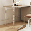 Transparent acrylic furniture leg 50×72cm (19.7" × 28.4") for large desks