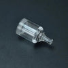 Angled view of 3.5ml PC and PEI tank tubes for atomizer