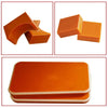 Orange Bakelite block 100×150×40 mm, phenolic resin plate for CNC machining
