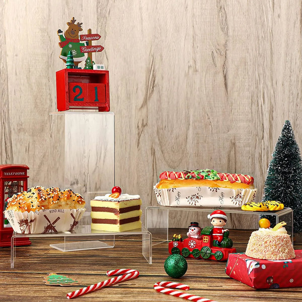 Back view showing seamless acrylic construction and polished edges