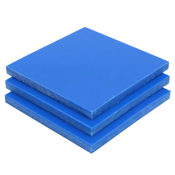 BeePlastic custom cut MC901 blue nylon insulation panels for engineering use