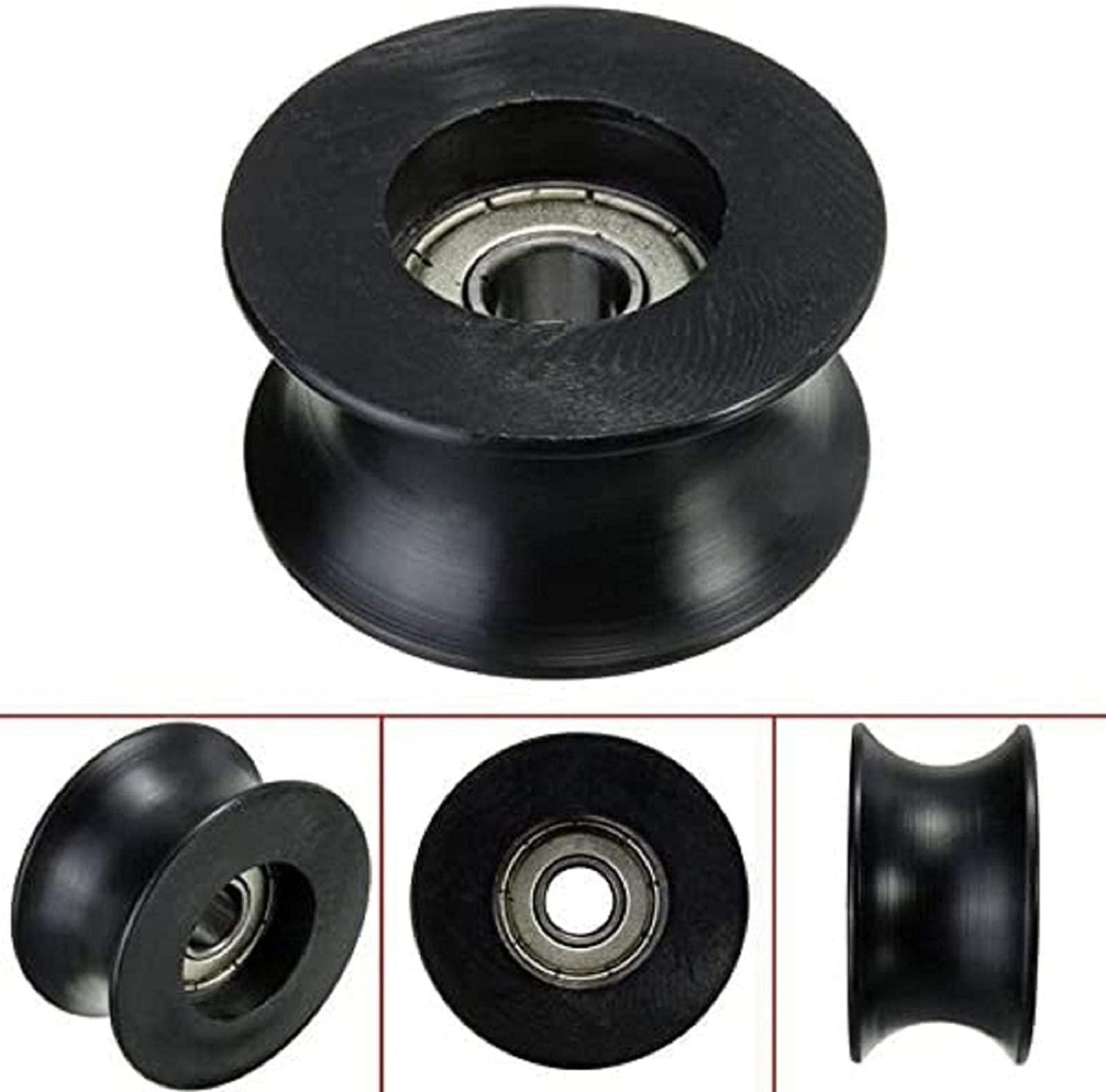 BeePlastic offers custom U-groove pulley wheel machining and fast global delivery