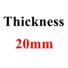 Thickness range comparison of beige ABS rigid plastic sheets